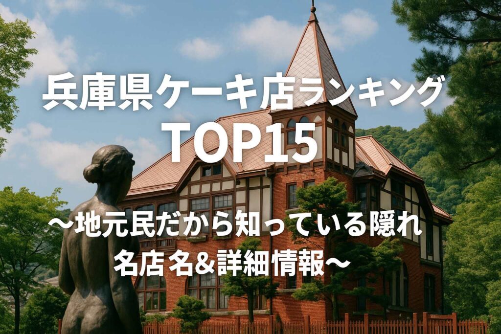 兵庫県ケーキ店ランキングTOP15~地元民だから知っている隠れた名店&詳細情報~