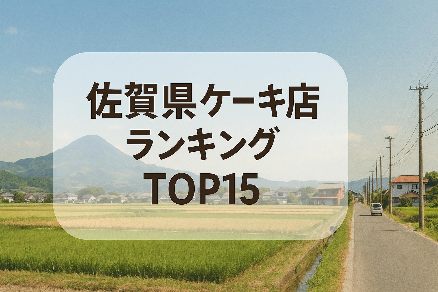 佐賀県ケーキ店ランキングTOP15